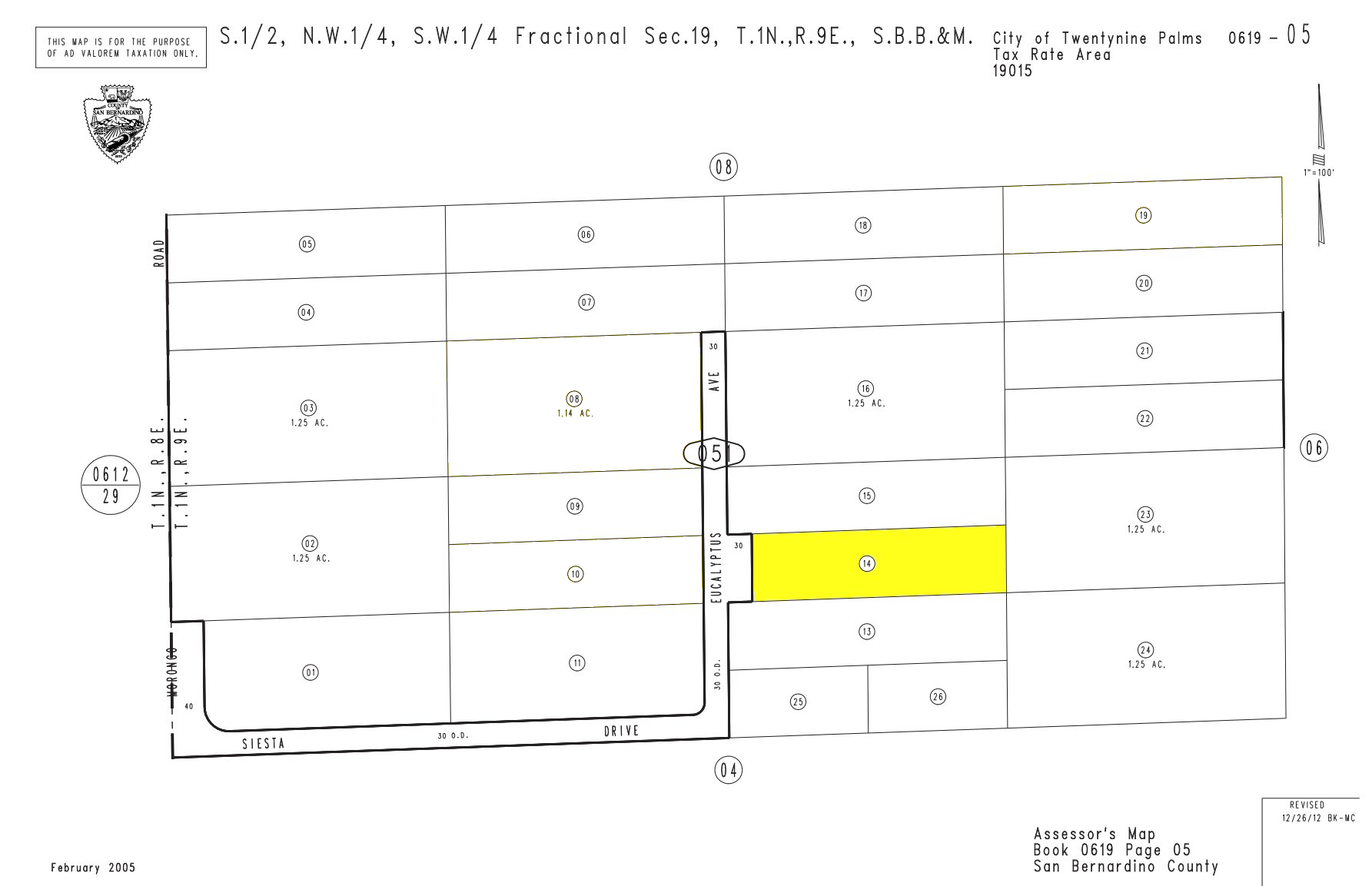 .62ac Siesta Dr/Eucalyptus Ave