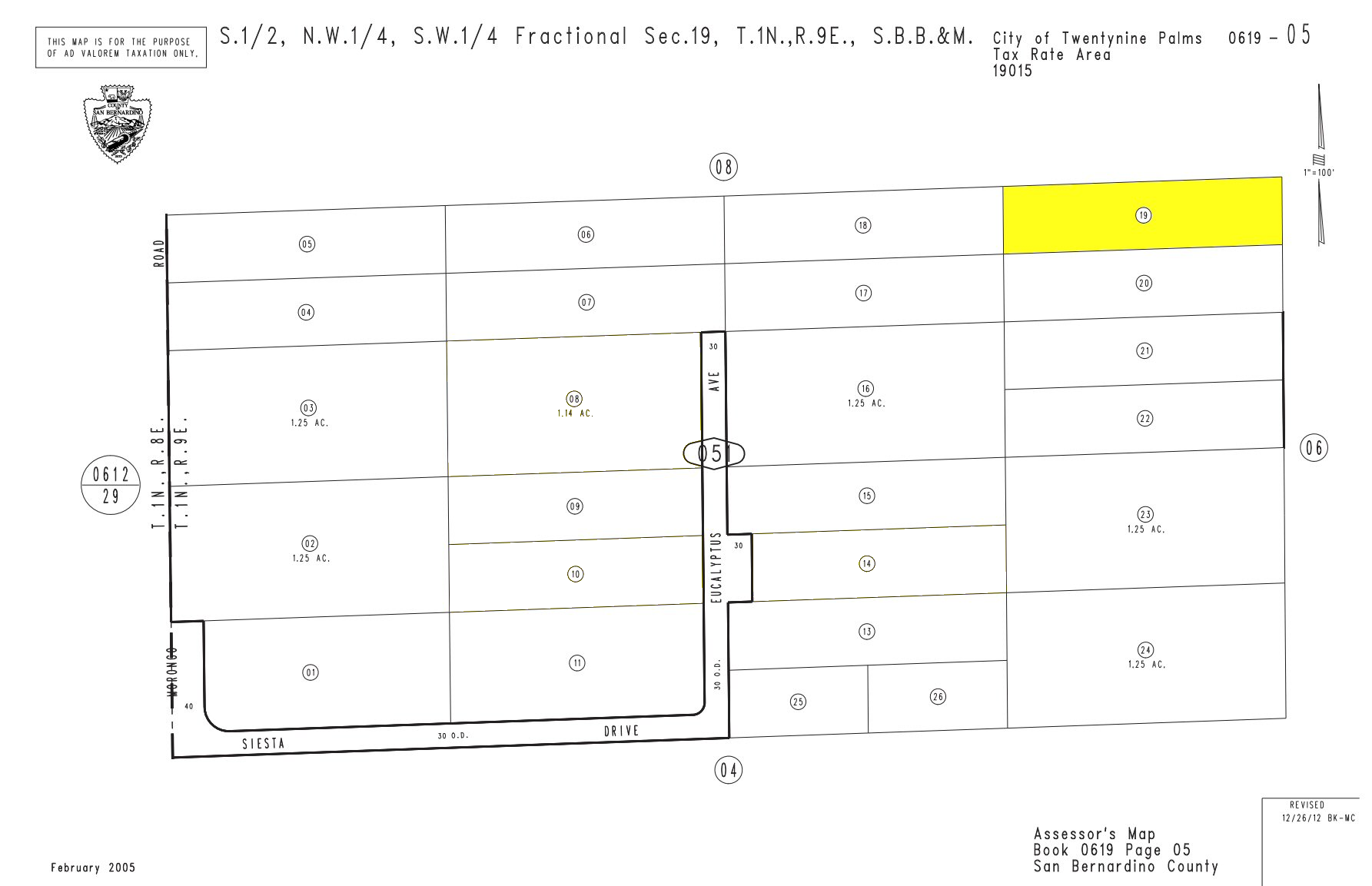 .62ac Inside Siesta Dr/Eucalyptus Ave
